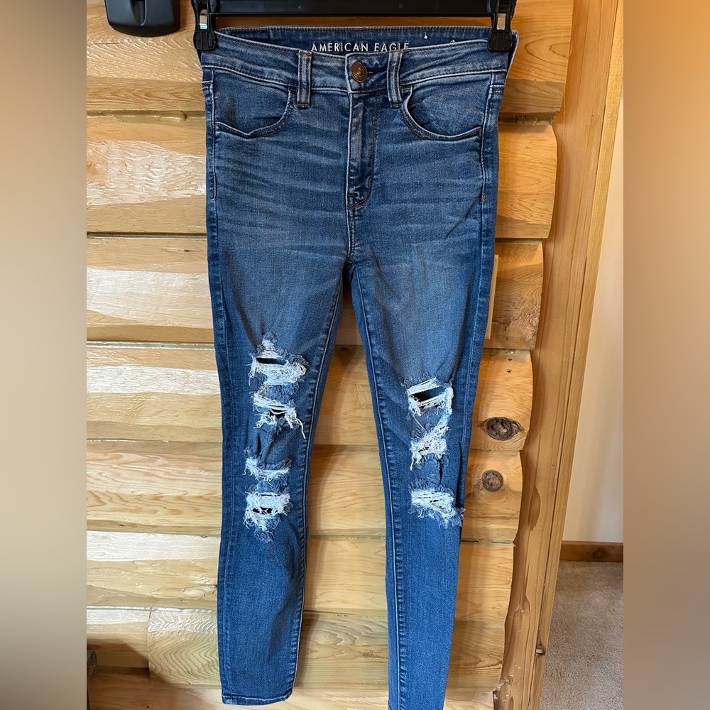 American Eagle Outfitters Distressed Jeans